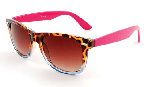 Pink Leopard Sunglasses