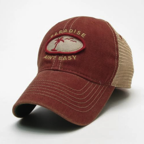 Oval PAE Cardinal Red