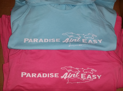 Women's Teal USVI Islands